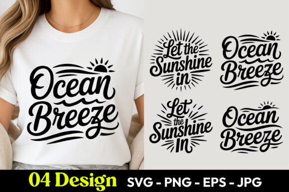 Download Ocean Breeze SVG PNG - Premium Bundle