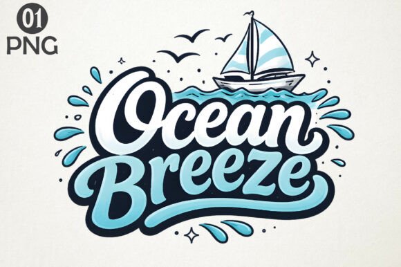 Download Ocean Breeze PNG Clipart Design - Premium Resources