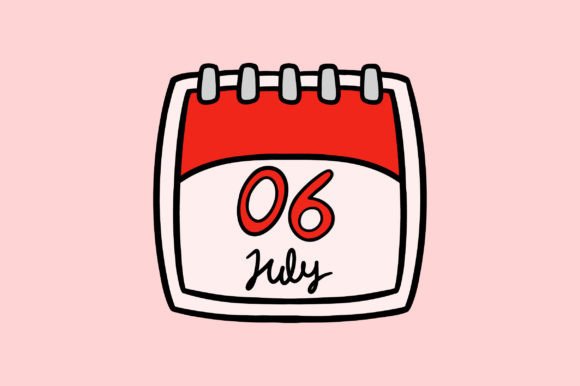 Download Simple Style Red Calendar - Simple style Collection